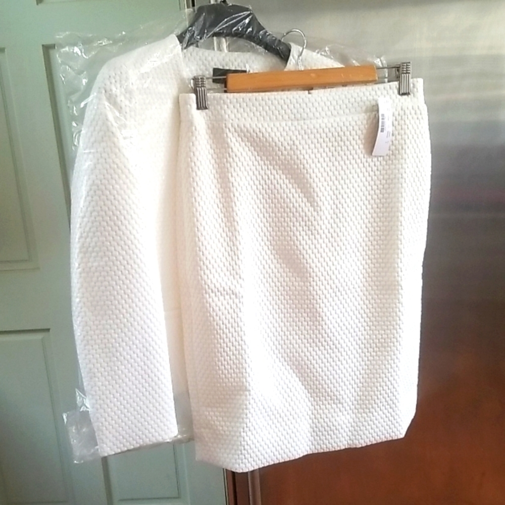 NWT J Crew skirt suit, sz 8 jacket, sz 6 skirt